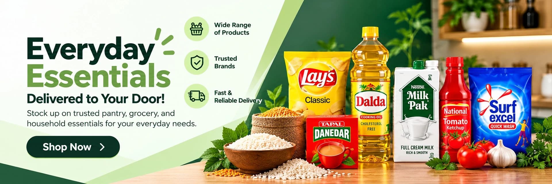 Home promotional banner