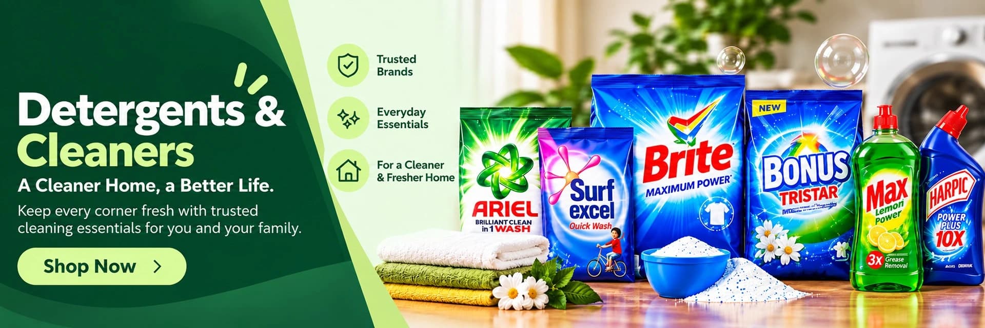 Home promotional banner