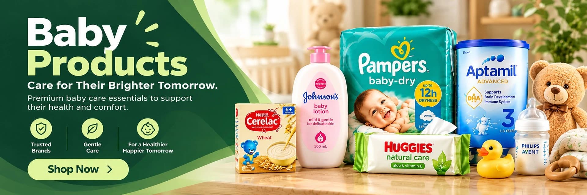 Home promotional banner